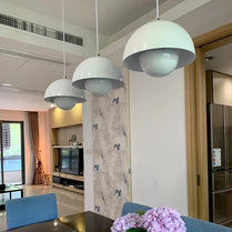 Nordic Design Dining Lighting Pendant Lights Fixtures Colorful Led Hanging Lamp for Kitchen Bar Decoration White Black by Zhongsan | Souqify