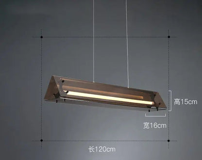 Nordic Dining Table Glass Led Pendant Lights Retro Loft Restaurant Coffee Shop Bar Decor Hanging Light Fixtures by Zhongsan | Souqify