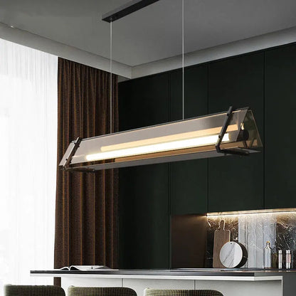 Nordic Dining Table Glass Led Pendant Lights Retro Loft Restaurant Coffee Shop Bar Decor Hanging Light Fixtures by Zhongsan | Souqify