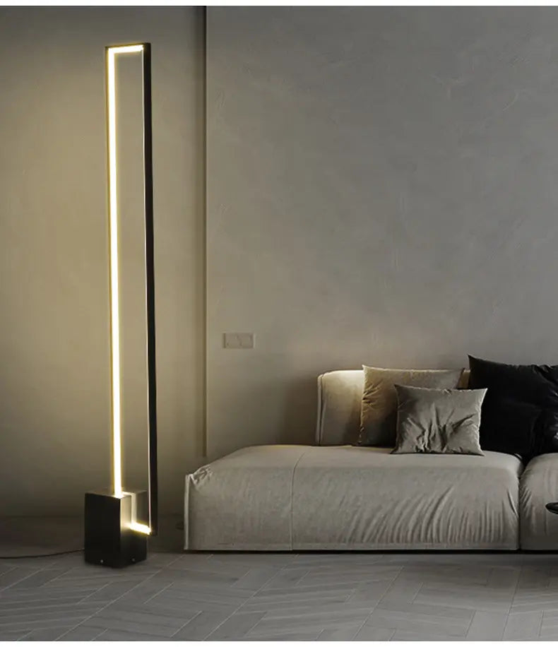 Nordic Floor Lamp Model Room Living Room Sofa Art Vertical Lamp Post Modern simple Bedroom Creativity by Zhongsan | Souqify