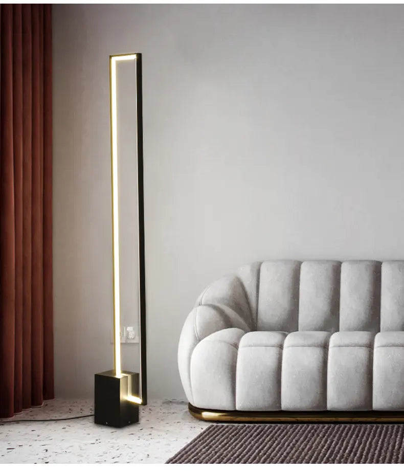 Nordic Floor Lamp Model Room Living Room Sofa Art Vertical Lamp Post Modern simple Bedroom Creativity by Zhongsan | Souqify