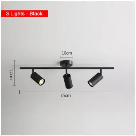 Nordic LED Ceiling Lights for Living Room Mounted Ceiling Lamp Industrial Ceiling Lamps Lighting Fixtures Iron for Restaurant by Zhongsan | Souqify