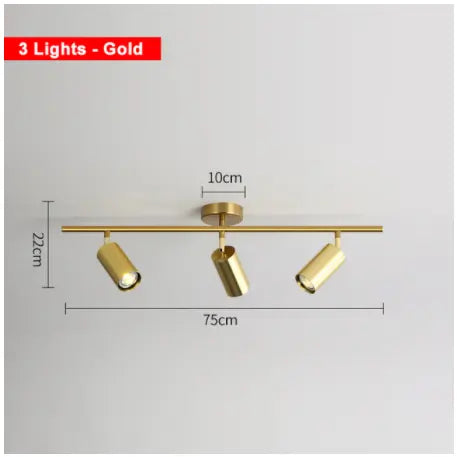 Nordic LED Ceiling Lights for Living Room Mounted Ceiling Lamp Industrial Ceiling Lamps Lighting Fixtures Iron for Restaurant by Zhongsan | Souqify