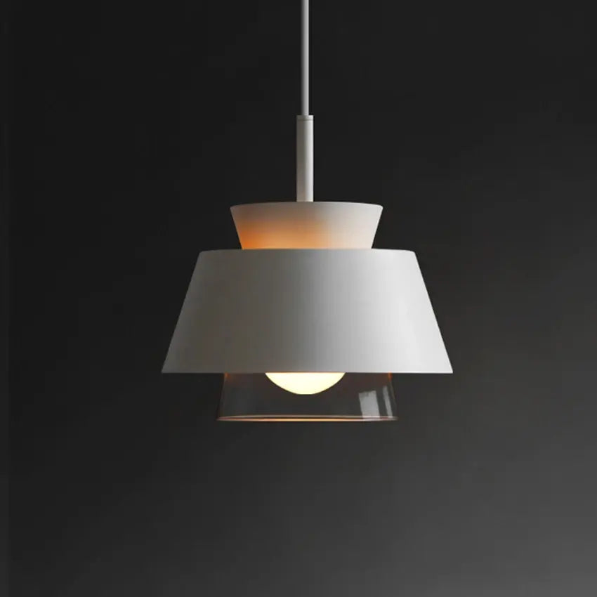 Nordic Macaron hanging pendant lights modern wrought iron colorful Frosted lampshades restaurant cafe aisle bar glass droplight by Zhongsan | Souqify