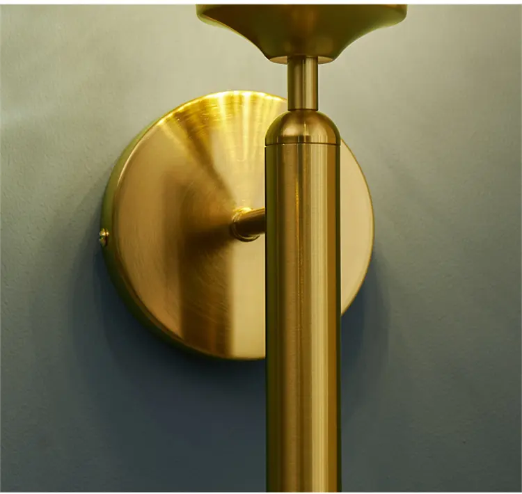 Nordic magic bean wall lamp bedroom bedside lamp warm romantic light luxury living room starry background wall lamp by Zhongsan | Souqify