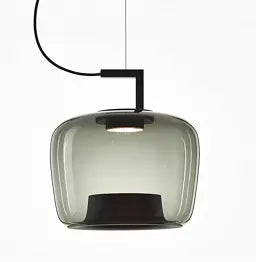 Nordic minimalist art glass chandelier restaurant Italian style personalized bedroom bedside lamp coffee shop hotel model room by Zhongsan | Souqify