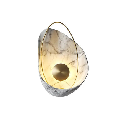 Nordic minimalist shell light luxury bedroom bedside living room decoration wall lamp designer background wall lamp by Zhongsan | Souqify