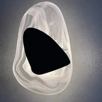 Nordic minimalist shell light luxury bedroom bedside living room decoration wall lamp designer background wall lamp by Zhongsan | Souqify