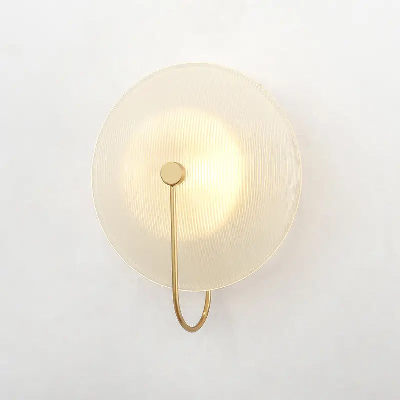 Nordic modern creative glass living room wall lamp art bedside LED bedroom sofa model room wall lamp by Zhongsan | Souqify