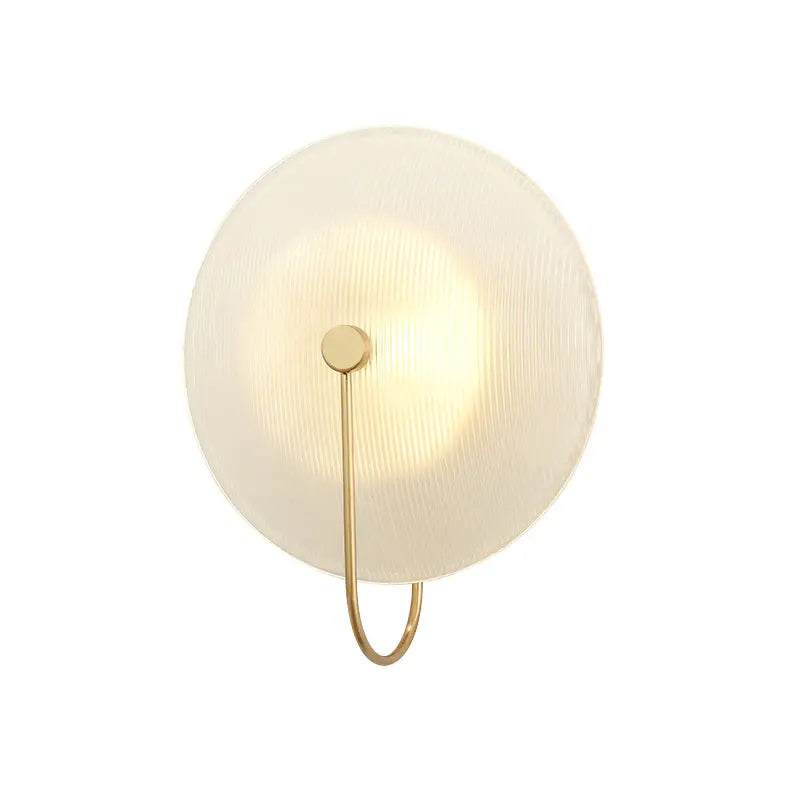 Nordic modern creative glass living room wall lamp art bedside LED bedroom sofa model room wall lamp by Zhongsan | Souqify