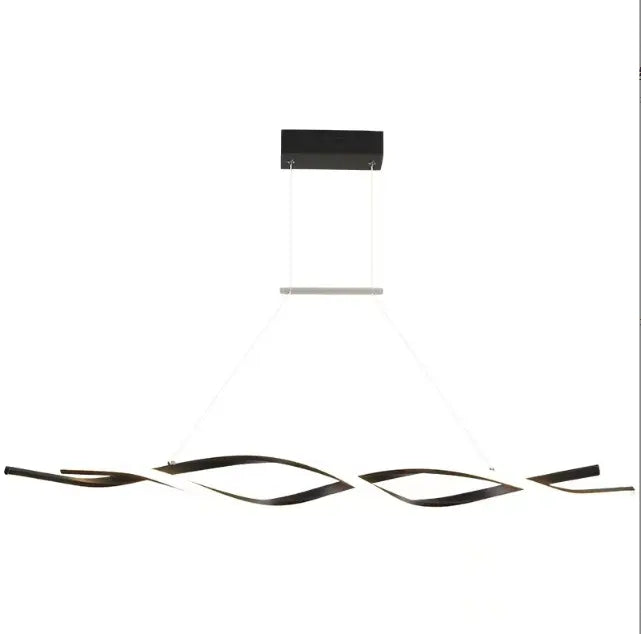 Nordic modern minimalist restaurant chandelier bar table lamps hotel front desk studio chandelier led strip lamp by Zhongsan | Souqify