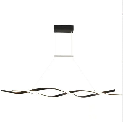 Nordic modern minimalist restaurant chandelier bar table lamps hotel front desk studio chandelier led strip lamp by Zhongsan | Souqify