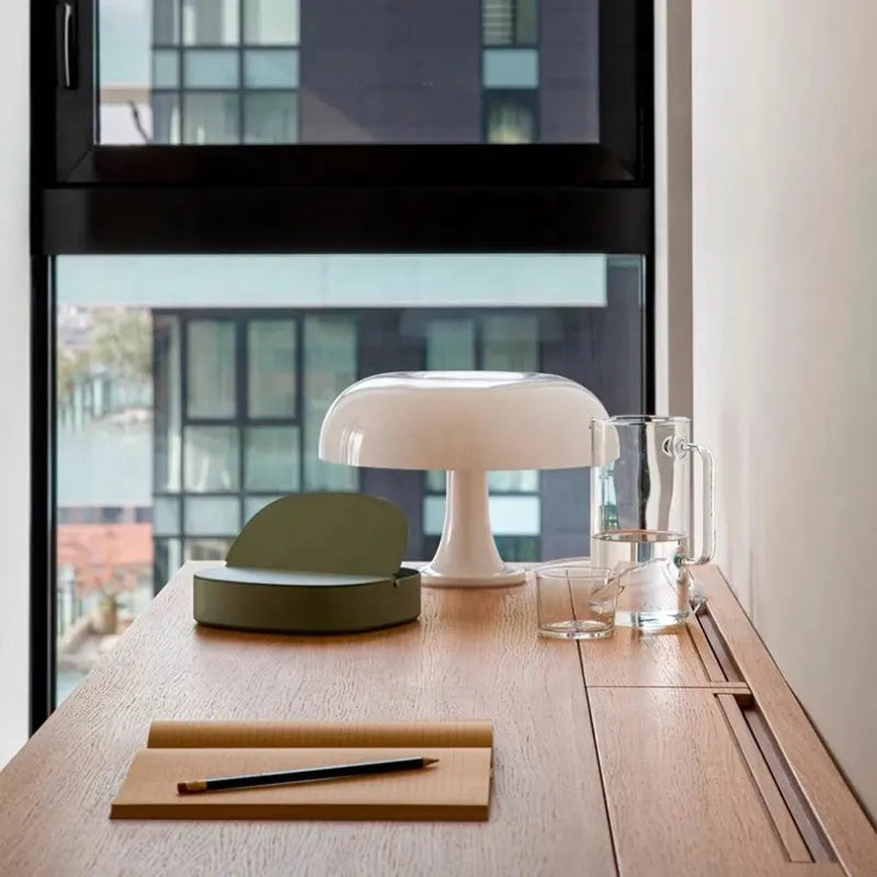 Nordic Modern Simple Mushroom Decorative Table Lamp Italy Danish Designer Bedroom Bedside Light Reading Lamp by Zhongsan | Souqify