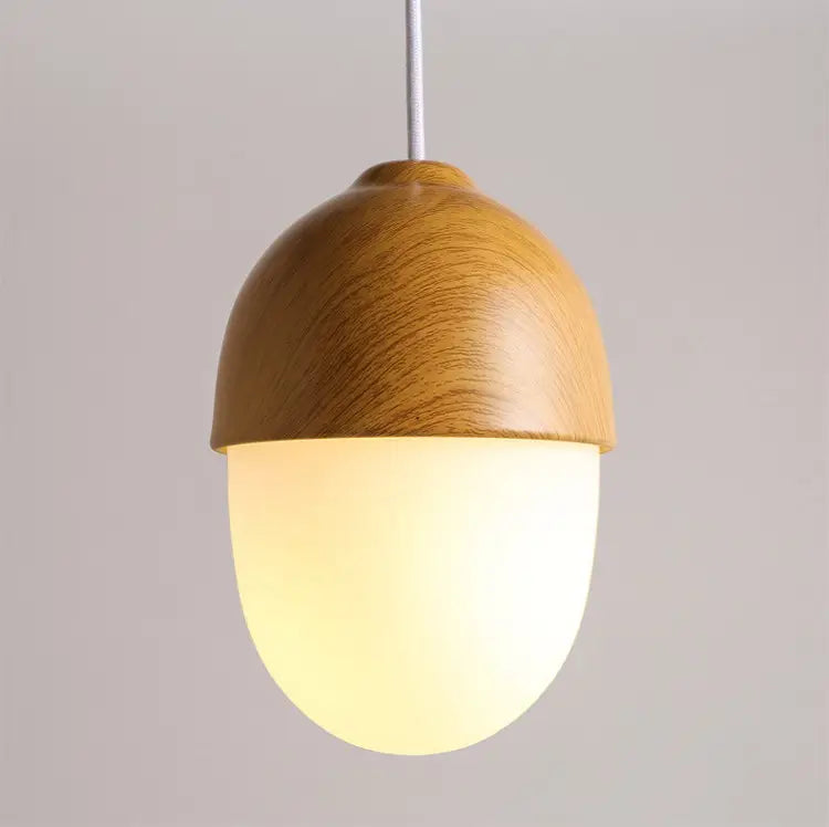 Nordic nut chandelier creative personality restaurant bar restaurant lamp glass chandelier by Zhongsan | Souqify