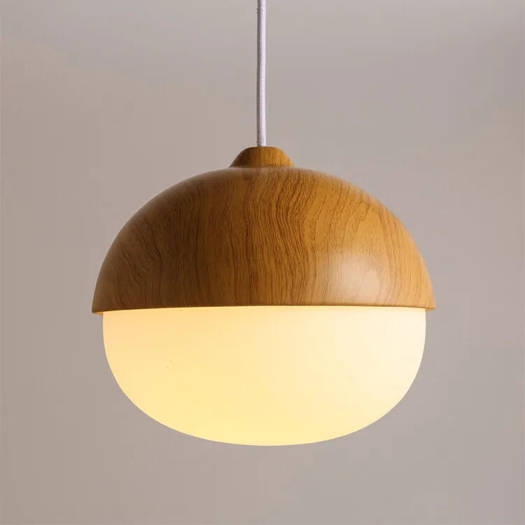 Nordic nut chandelier creative personality restaurant bar restaurant lamp glass chandelier by Zhongsan | Souqify