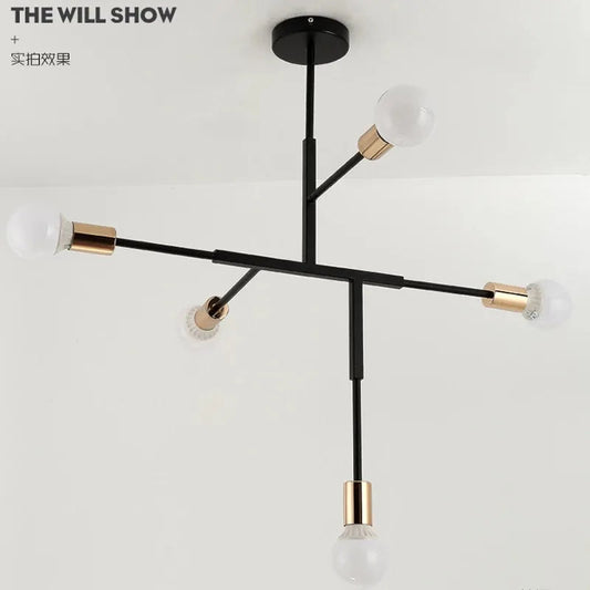 Nordic Postmodern Minimalist Fashion Lighting, Cafe Bedroom, Restaurant, Bar Hall, Creative Individual Chandelier by Zhongsan | Souqify
