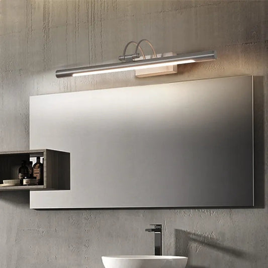 Nordic Retro Mirror LED Headlight Mirror Cabinet Bathroom Light Mirror Painting Light Vanity Wall Lamp Simple Toilet Makeup Lamp by Zhongsan | Souqify