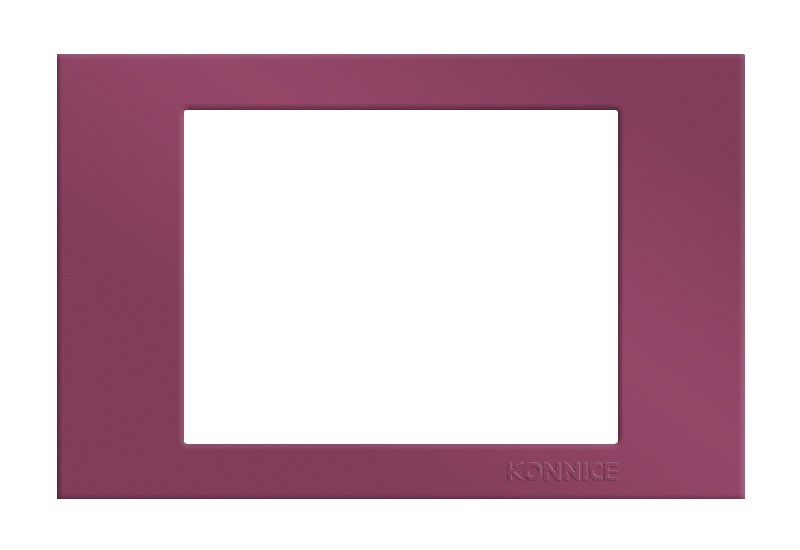 Fuchsia Electric Wall Cover Frame