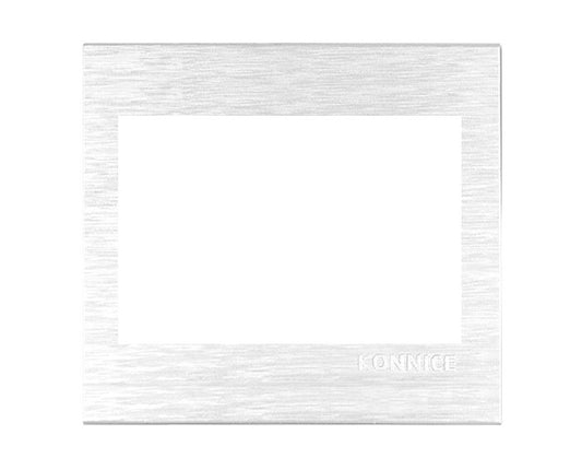 White Frame Liner Electric Wall Cover