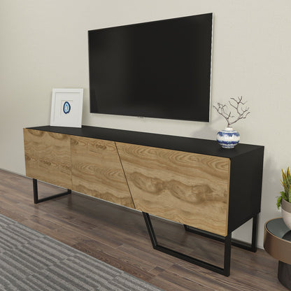 Parla TV Unit Black-Ud by DECOROTIKA | Souqify
