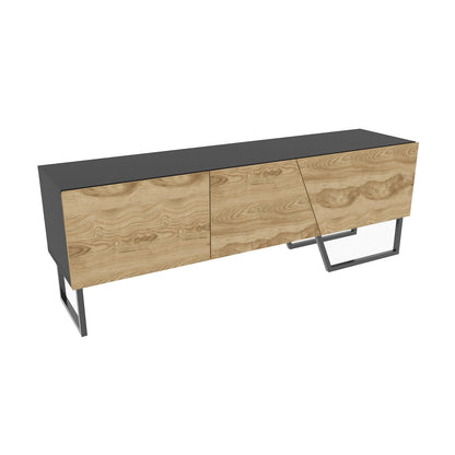 Parla TV Unit Black-Ud by DECOROTIKA | Souqify