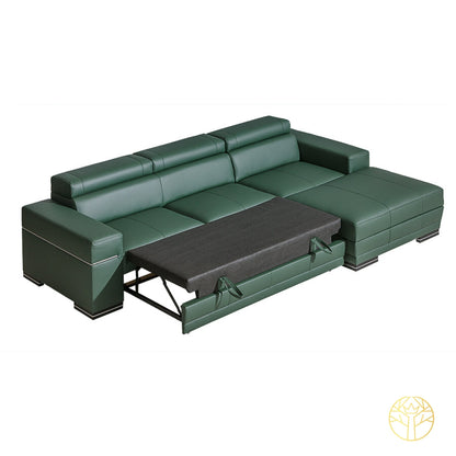 PARTY Modern Corner Sofa Bed | 2870mm X 1780mm | Many upholstery materials by EWOODS | Souqify
