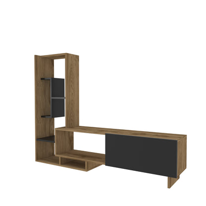 Pegai TV Unit-Black Oak by DECOROTIKA | Souqify