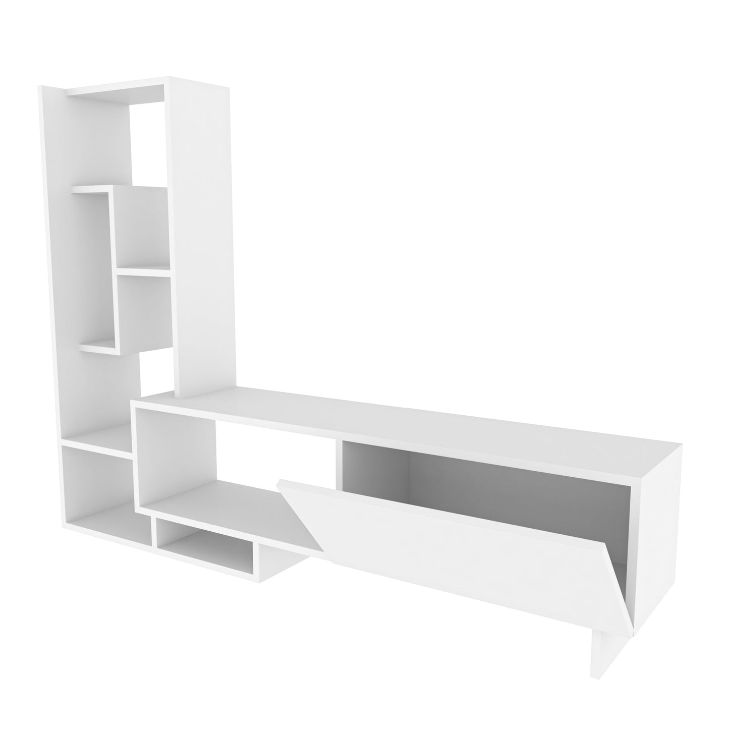 Pegai TV Unit-White by DECOROTIKA | Souqify