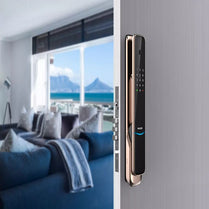 Philips EasyKey 9300 Smart lock-Copper by SHEILDIFY | Souqify