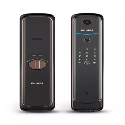 Philips Easykey DDL702-1HWS Door Lock – Copper by SHEILDIFY | Souqify