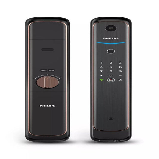 Philips Easykey DDL702-1HWS Door Lock – Copper by SHEILDIFY | Souqify