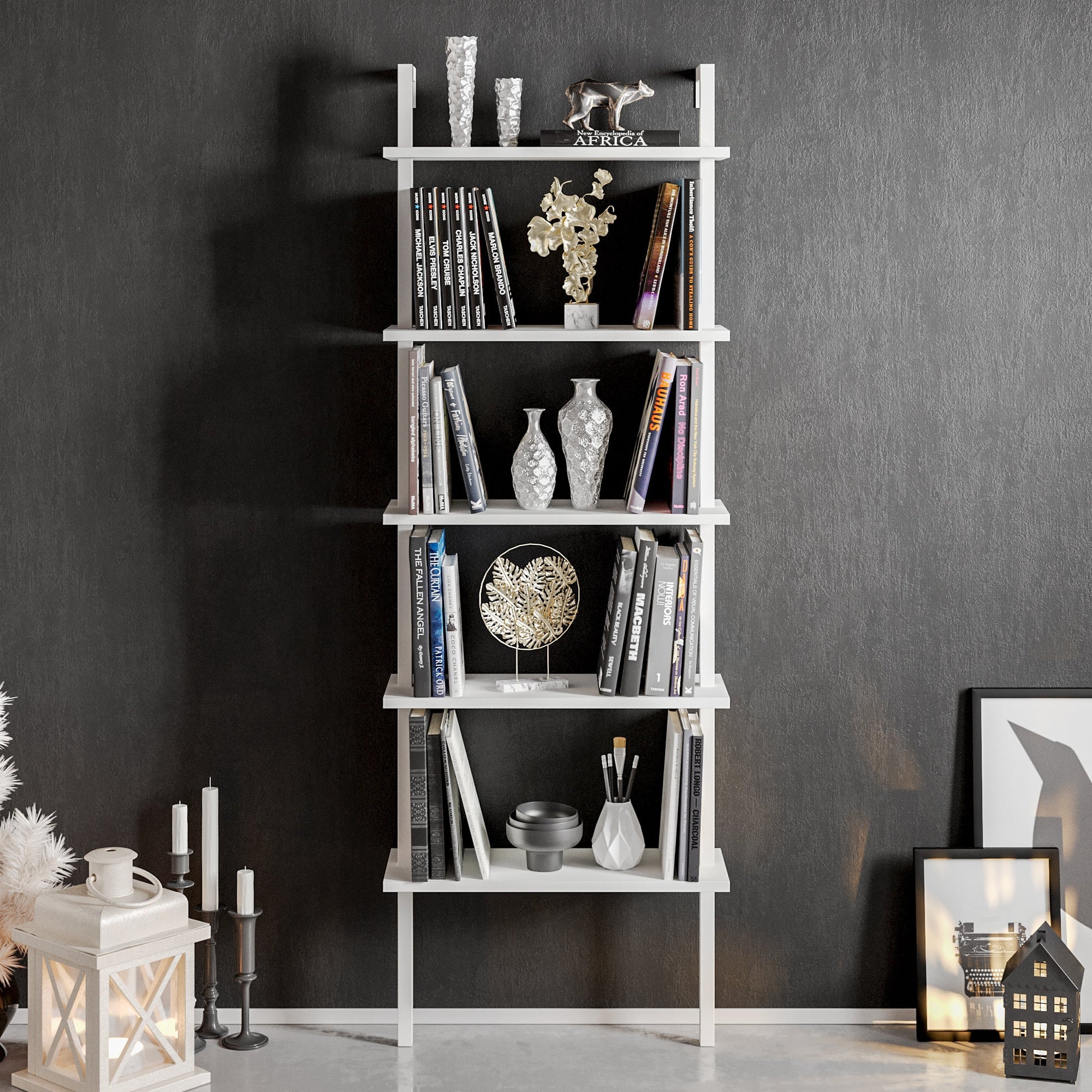 PIANTE BOOKCASE - White by DECOROTIKA | Souqify