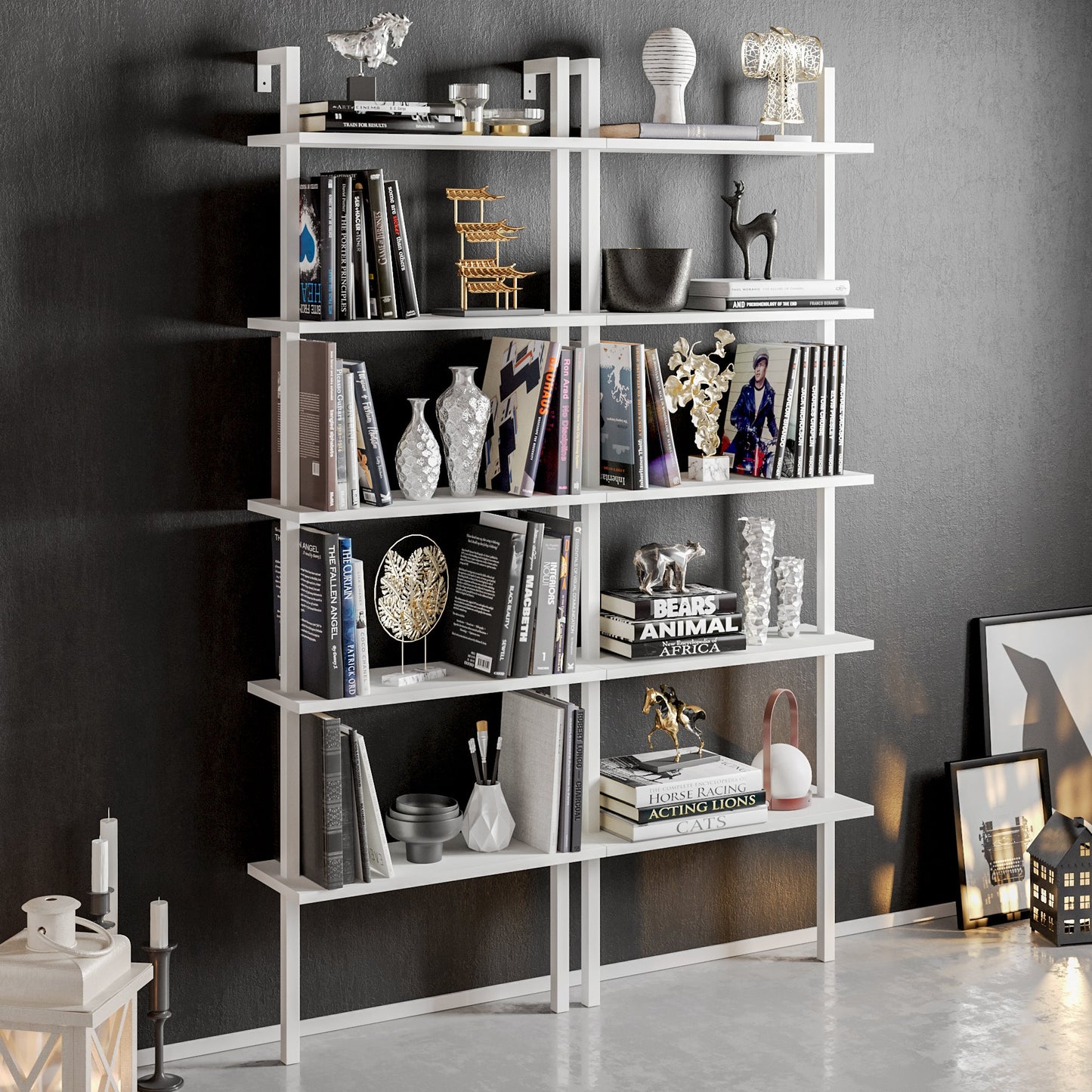 PIANTE BOOKCASE - White by DECOROTIKA | Souqify