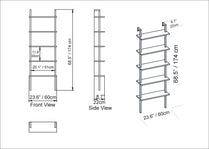 PIANTE BOOKCASE - White by DECOROTIKA | Souqify