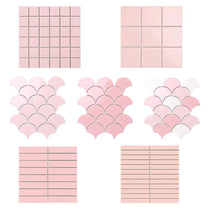 Pink mosaic tile by Vivid Tiles | Souqify