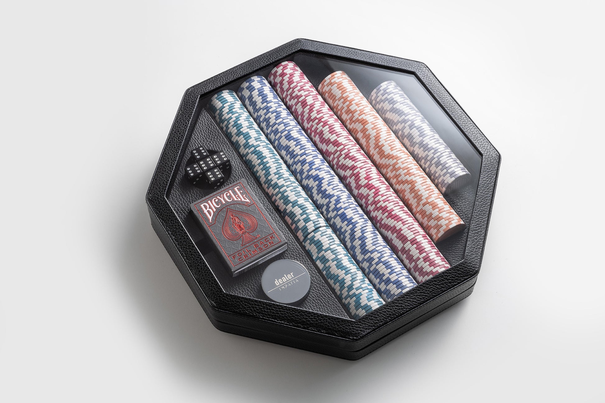 Poker Game Set 35,6 cm x 35,6 cm x 6,5 cm (h) by Admiral World Sports - IMPATIA | Souqify