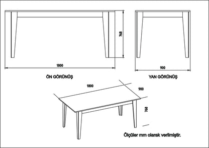 Polka DINING TABLE BENDIRE&Black by DECOROTIKA | Souqify