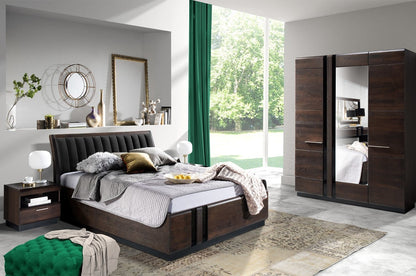 PORTI Bed with Mattress Frame | Premium Quality by EWOODS | Souqify