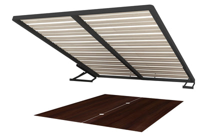 PORTI Bed with Mattress Frame | Premium Quality by EWOODS | Souqify