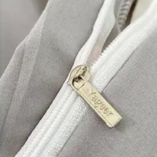 Premium King size 6 pieces Bedding Set without filler, Plain Light Grey Color by 5 | Souqify