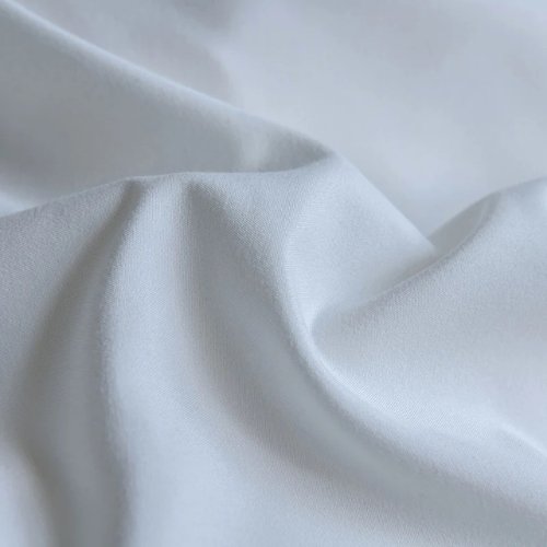 Premium Single Size 4 Pieces Duvet Cover Set, Reversible White with Gray Color Plain Style Bedding Set. by 5 | Souqify