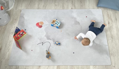 PRIME Baloon Dream Big rubber mat Rectangular mat. Dimensions: 118cm x 180cm x 5mm by Dinkids-Gugu the Hero | Souqify