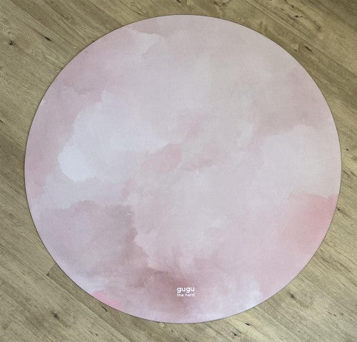 PRIME Candy Cloud circle rubber mat Round mat. Dimensions: Ø118cm x 5mm by Dinkids-Gugu the Hero | Souqify