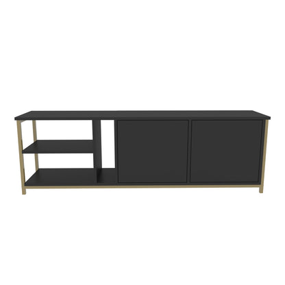 Primrose TV Unit - Gold-Antrasit by DECOROTIKA | Souqify