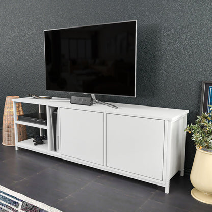 Primrose TV Unit - White-White by DECOROTIKA | Souqify