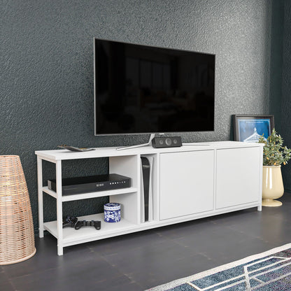 Primrose TV Unit - White-White by DECOROTIKA | Souqify