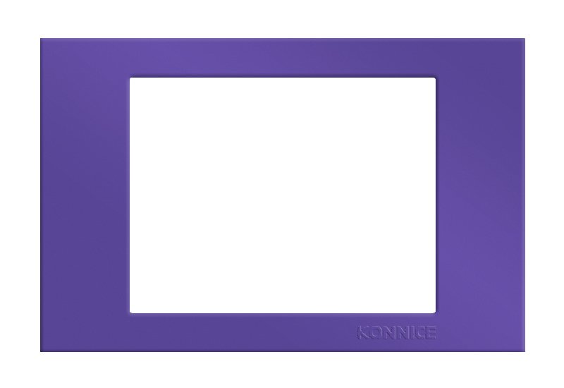 Purple Electric Wall Cover Frame by Konnice | Souqify