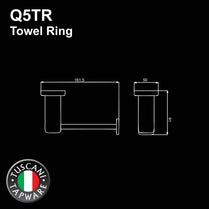 Q5TR - QUATRIO Series Towel Bar - Bathroom Accessories by TUSCANI | Souqify