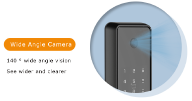 QA20 - Smart Locks 78.5 x 400 x 63 mm by UIELOCK | Souqify
