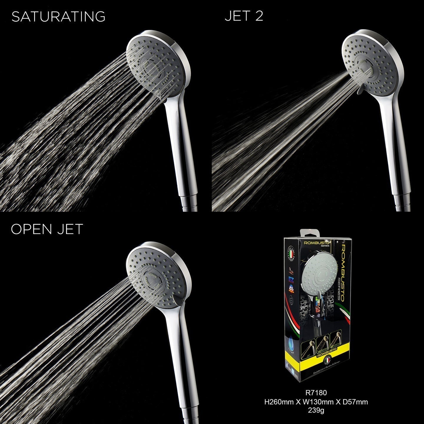 R11 - Rombusto Series Hand Shower by TUSCANI | Souqify